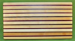 Board #957 Exotic Hardwood Edge Grain Cutting Board 22 1/4" x 12 1/4" x 1 1/2" - $84.99